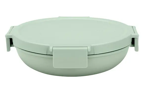 CONTENEDOR ALIMENTOS REDONDO 1 L VERDE JADE Rebajas