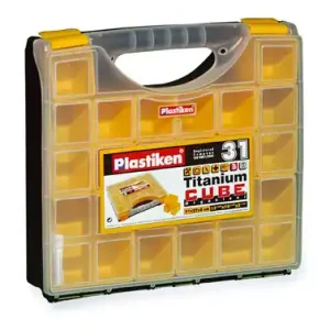 Últimas Unidades CLASIFICADOR MALETIN POLIPROPILENO 16 COMPARTIMENTOS MOVILES 310 MM X 270 MM X 60 MM