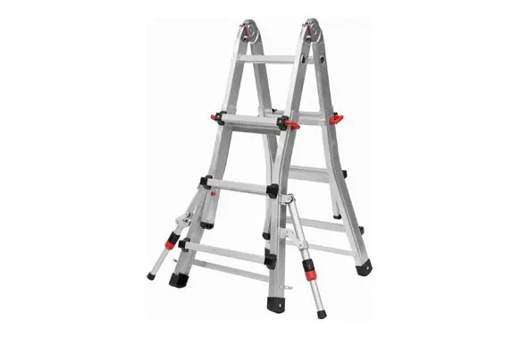 Mayoreo ESCALERA ALUMINIO TELESCOPICA TELEFLEX 3+3 PELDAÑOS