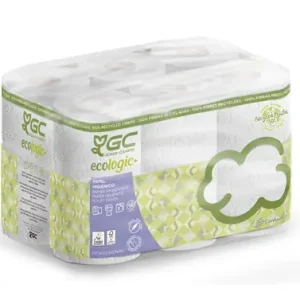 Mayoreo PAPEL HIGIENICO DOMESTICO 35 M (12 ROLLOS) 2 CAPAS RECICLADO