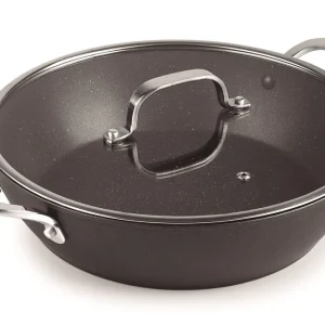 CACEROLA BAJA CON TAPA EASY 24 CM Directo De Fábrica