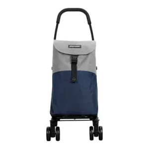 CARRO COMPRA 4 RUEDAS GIR. GO FOUR NEGRO/AZUL Compra Ahora
