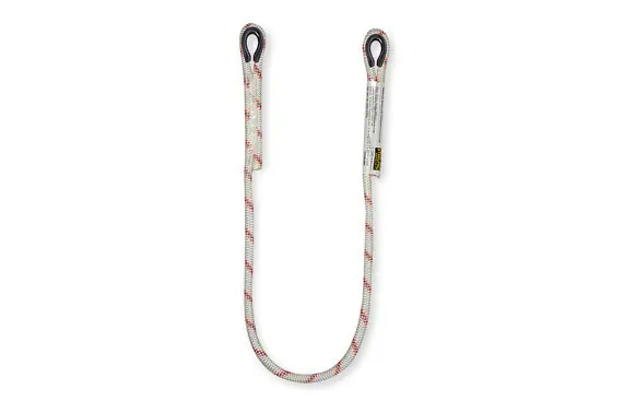 Auténtico CUERDA SEGURIDAD 1,5 M Ø12 MM CON 2 GAZAS LATERALES