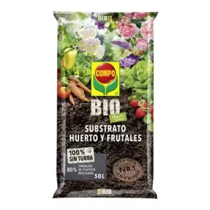 SUBSTRATO HUERTO Y FRUTALES URBANO BIO COMPO 50 L Auténtico