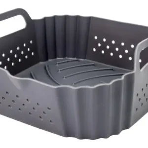 BANDEJA SILICONA PERFORADA PARA FREIDORA AIRE 20 X 20 CM Exclusivo