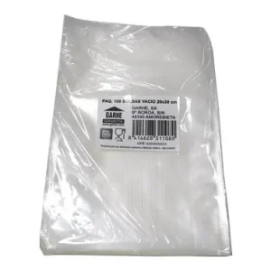 BOLSA ENVASAR VACIO (PAQ 100 UDS) 20 X 30 CM Artesanal
