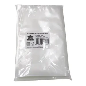 BOLSA ENVASAR VACIO (PAQ 50 UDS) 20 X 30 CM Disponible Ahora