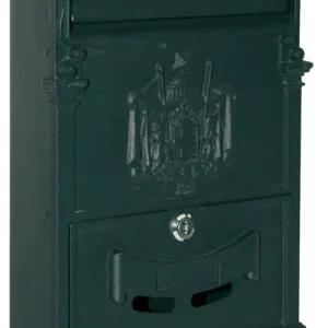 Últimas Unidades BUZON EXTER. 25X8X40,8CM NATUUR ALU NEGRO IMPERIO NT97366
