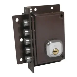 CERRADURA SEG. SOBR. C922-I 87X32X140MM 5 BUL IZQ MARR DORCA Artesanal