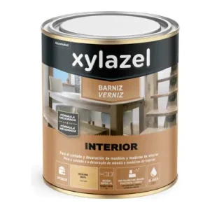 BARNIZ INTERIOR AL AGUA SATINADO 750 ML TECA Gran Oferta