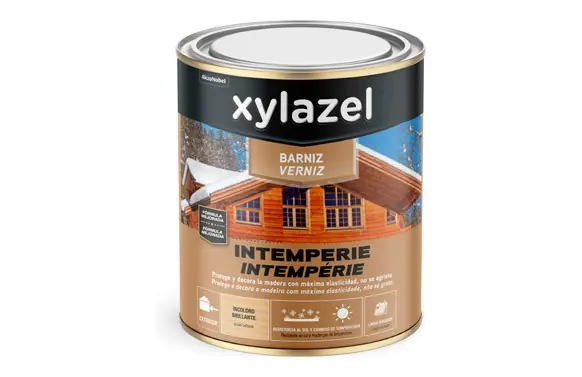 Edición Limitada BARNIZ SINTETICO EXTERIOR INTEMPERIE BRILLANTE 750 ML INCOLORO