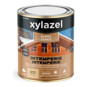 BARNIZ SINTETICO EXTERIOR INTEMPERIE SATINADO 4 L INCOLORO Tendencia