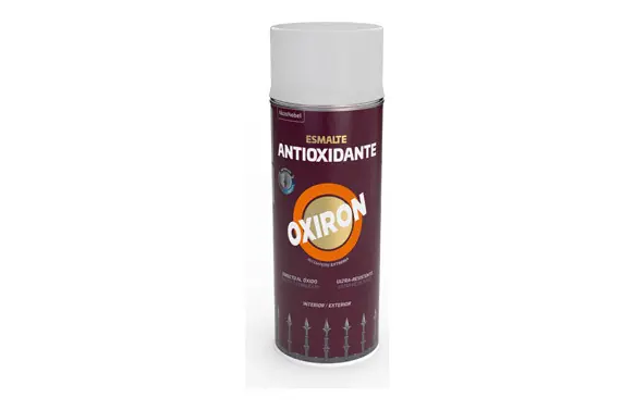 ESMALTE ANTIOXIDANTE SPRAY OXIRON LISO BRILLANTE 400 ML BLANCO Promoción