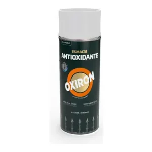 Precio Económico ESMALTE ANTIOXIDANTE SPRAY OXIRON LISO SATINADO 400 ML BLANCO