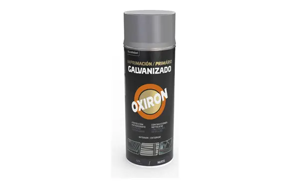 Garantía Incluida GALVANIZADO SPRAY OXIRON 400 ML GRIS