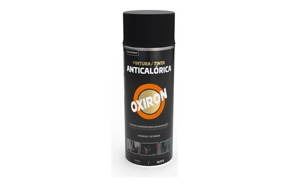 PINTURA ANTICALORICA SPRAY OXIRON 400 ML NEGRO Garantía Incluida