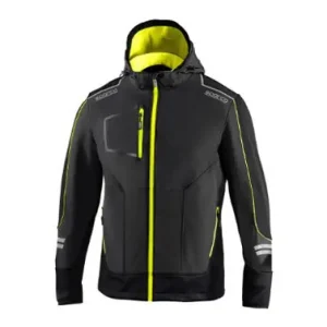 Alta Calidad CHAQUETA TECH SOFTSHELL GRIS /AMARILLO FLUOR TALLA S