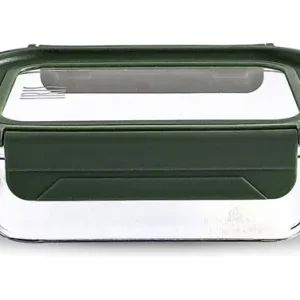 CONTENEDOR VIDRIO RECTANGULAR 640 ML TAPA VIDRIO Mejor Precio