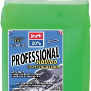 ANTICONGELANTE REFRIGERANTE 5LT 20% 11º REFR. VERDE KRAFF Comprar En Línea