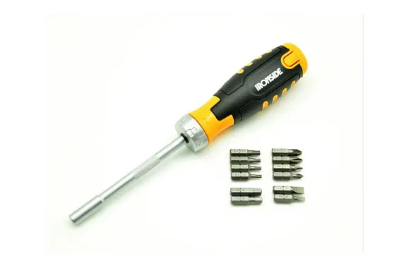 DESTORNILLADOR CARRACA REVERSIBLE 12 EN 1 12 PUNTAS DE 25 MM Tendencia