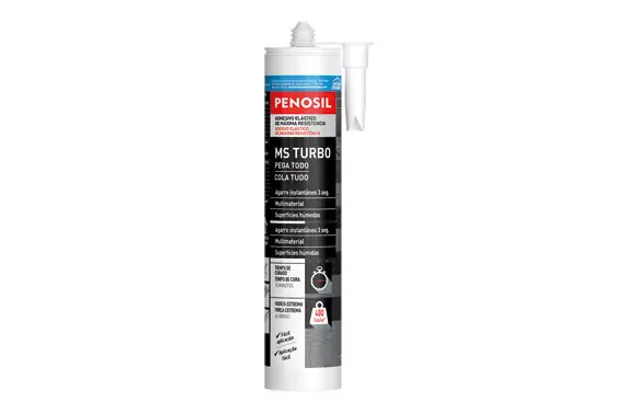 Últimas Unidades ADHESIVO SELLADOR MS TURBO 3 SEGUNDOS 290 ML NEGRO