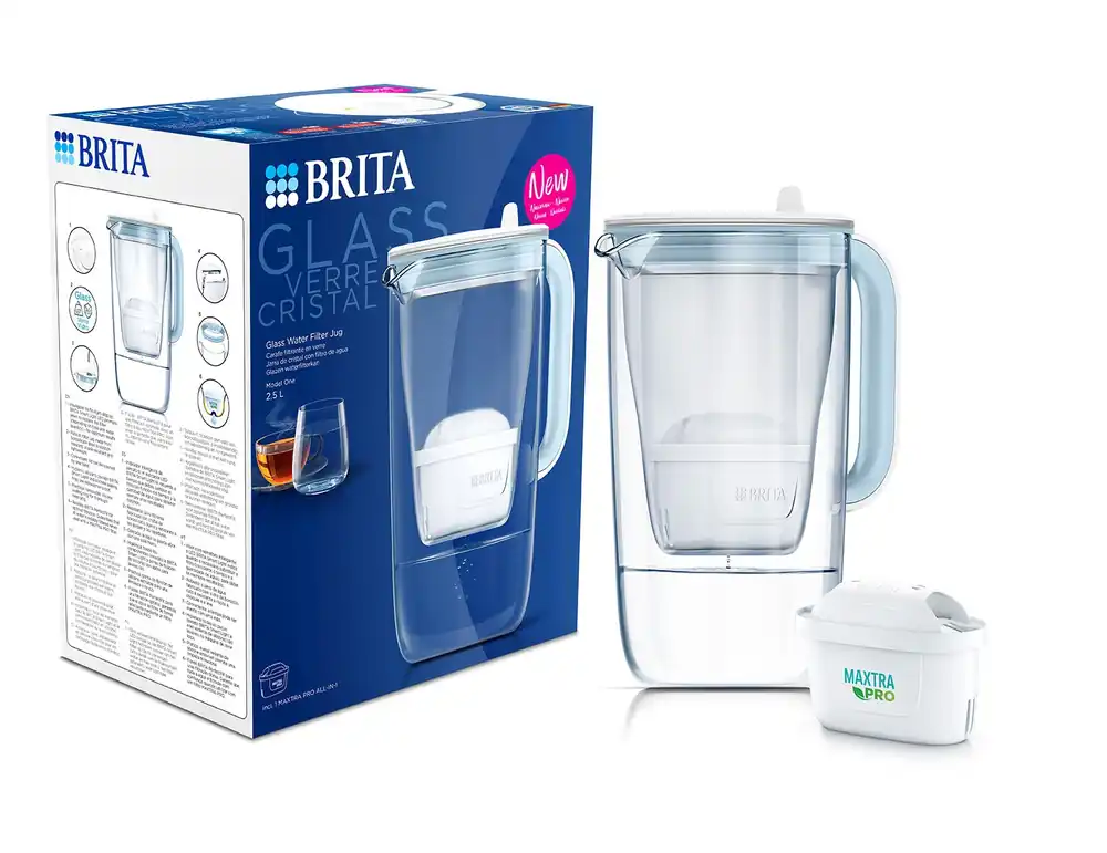 Entrega Rápida JARRA CRISTAL BOROSILICATO + 1 FILTRO PRO ALL IN - 1