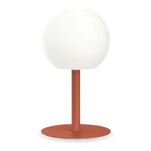 LAMPARA SOBREMESA BOLA TERRACOTA ACERO 400L XANLIT RECARGABLE ACERO Más Vendido