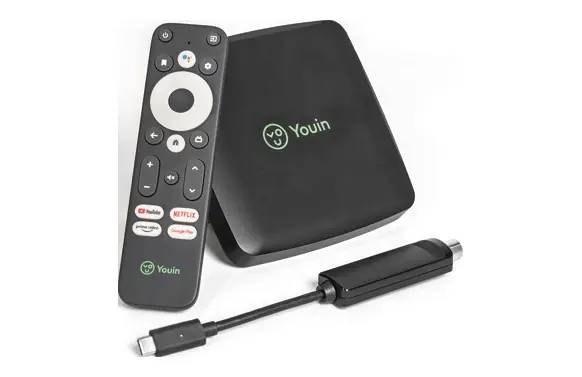 RECEPTOR TV ANDROID 4K CON ASISTENTE DE VOZ GOOGLE DVB-T2 Marca Reconocida