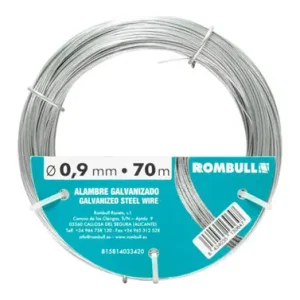 ALAMBRE GALVANIZADO 1.10MM 47MT Última Oportunidad