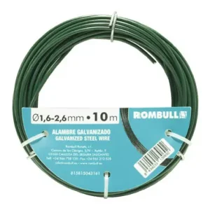 ALAMBRE PLASTIFICADO 1.6X2.6MM 10MT VERDE Venta Final