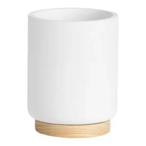 Envío Gratis PORTACEPILLOS BLANCO FRESNO Ø 7,5 X 9,5 CM