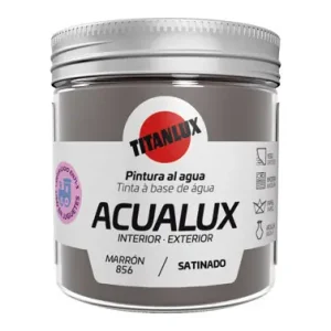 Imprescindible (Must-Have) PINTURA AL AGUA MANUALIDADES ACUALUX SATINADO 75 ML MARRON