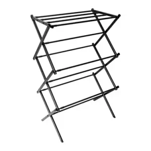 Precio Económico TENDEDERO ACERO PLEGABLE EXTENSIBLE SIROCO NEGRO