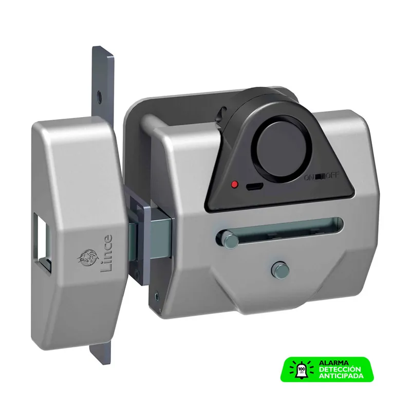 CERROJO ALTA SEGURIDAD 7930RSA CON ALARMA, ESPECIAL TRASTERO CROMO MATE Disponible Ahora