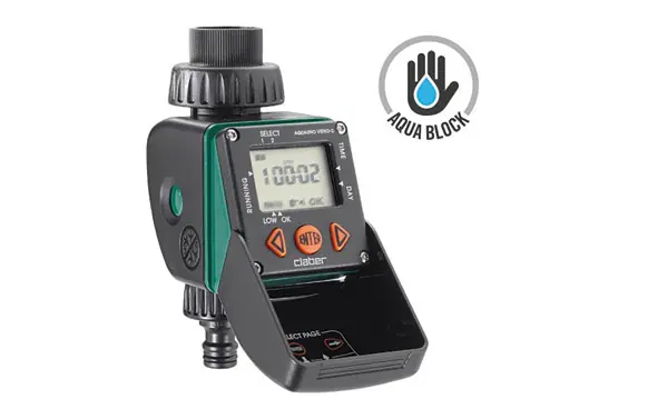 PROGRAMADOR DE RIEGO DIGITAL "AQUAUNO VIDEO 2" 2 RIEGOS AL DÍA A Buen Precio