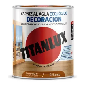 Bestseller BARNIZ AL AGUA ECOLOGICO DECORACION BRILLANTE 750 ML PALISANDRO