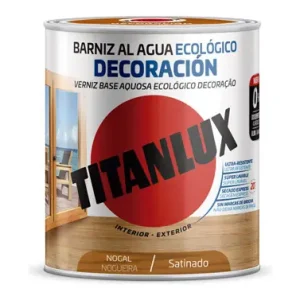 Edición Limitada BARNIZ AL AGUA ECOLOGICO DECORACION SATINADO 750 ML NOGAL