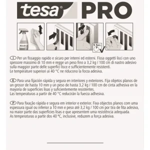 Oferta Flash CINTA MOUNTING PRO DOBLE CARA SUPERFICIES LISAS 1.5 M X 19 MM TRANSPARENTE