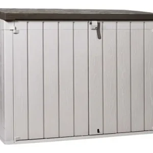 COBERTIZO RESINA STORA WAY PLUS 2XL 2270 L 178 X 109 X 140H TAUPE/MARRON Precio De Oferta