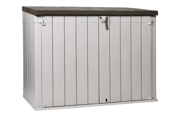 COBERTIZO RESINA STORA WAY PLUS 2XL 2270 L 178 X 109 X 140H TAUPE/MARRON Precio De Oferta