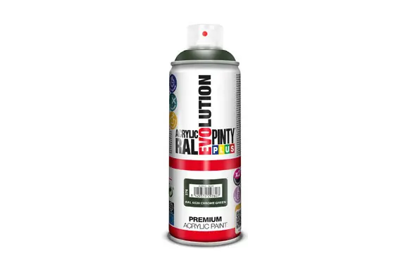Tendencia PINTURA SPRAY ACRILICA EVOLUTION BRILLO 520 CC RAL 6020 VERDE CROMO