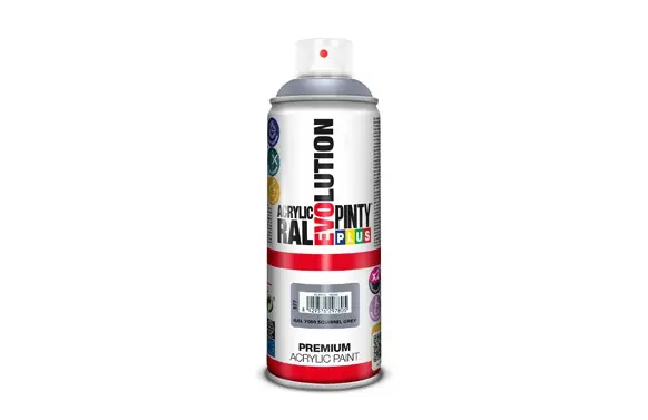 PINTURA SPRAY ACRILICA EVOLUTION BRILLO 520 CC RAL 7000 GRIS ARDILLA Tendencia