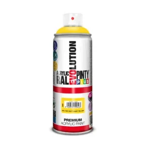 PINTURA SPRAY ACRILICA EVOLUTION MATE 520 CC RAL 1021 AMARILLO COLZA Oferta Especial