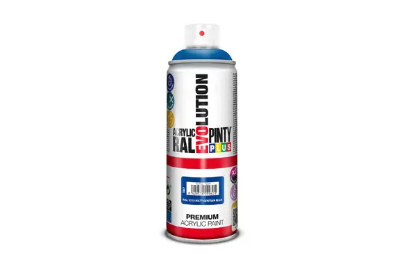 Popular PINTURA SPRAY ACRILICA EVOLUTION MATE 520 CC RAL 5010 AZUL GENCIANA