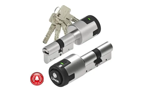 Stock Limitado CILINDRO C6 CON ALARMA ALTA SEGURIDAD LEVA LARGA 40-30 NIQUEL 5 LLAVES XL
