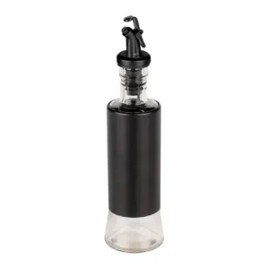 ACEITERA VIDRIO/ACERO INOX BOGA NEGRA D.6CMX25CM Precio De Oferta
