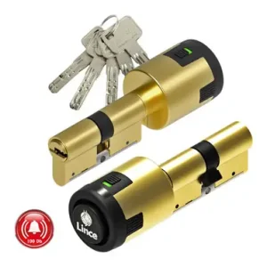 CILINDRO C6 CON ALARMA ALTA SEGURIDAD LEVA LARGA 40-30 LATON 5 LLAVES XL Oferta Especial