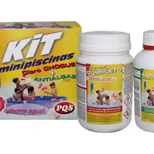 Popular CLORO + ANTIALGAS PARA MINIPISCINA 500GR + 500ML