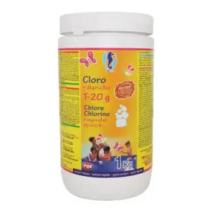 Garantía De Devolución De Dinero CLORO RAPIDO T20 G PARA MINIPISCINA 1KG