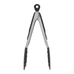 Venta Final PINZAS DE COCINA INOX Y SILICONA 23CM
